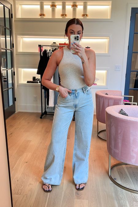 Yallll how good are these jeans?? I really feel like they are the perfect wash for spring and summer! 

I’m wearing a 27 LONG and I’m 5’6. Code “AFTIA” stacks for an additional 20% off

#LTKstyletip #LTKfindsunder100 #LTKsalealert