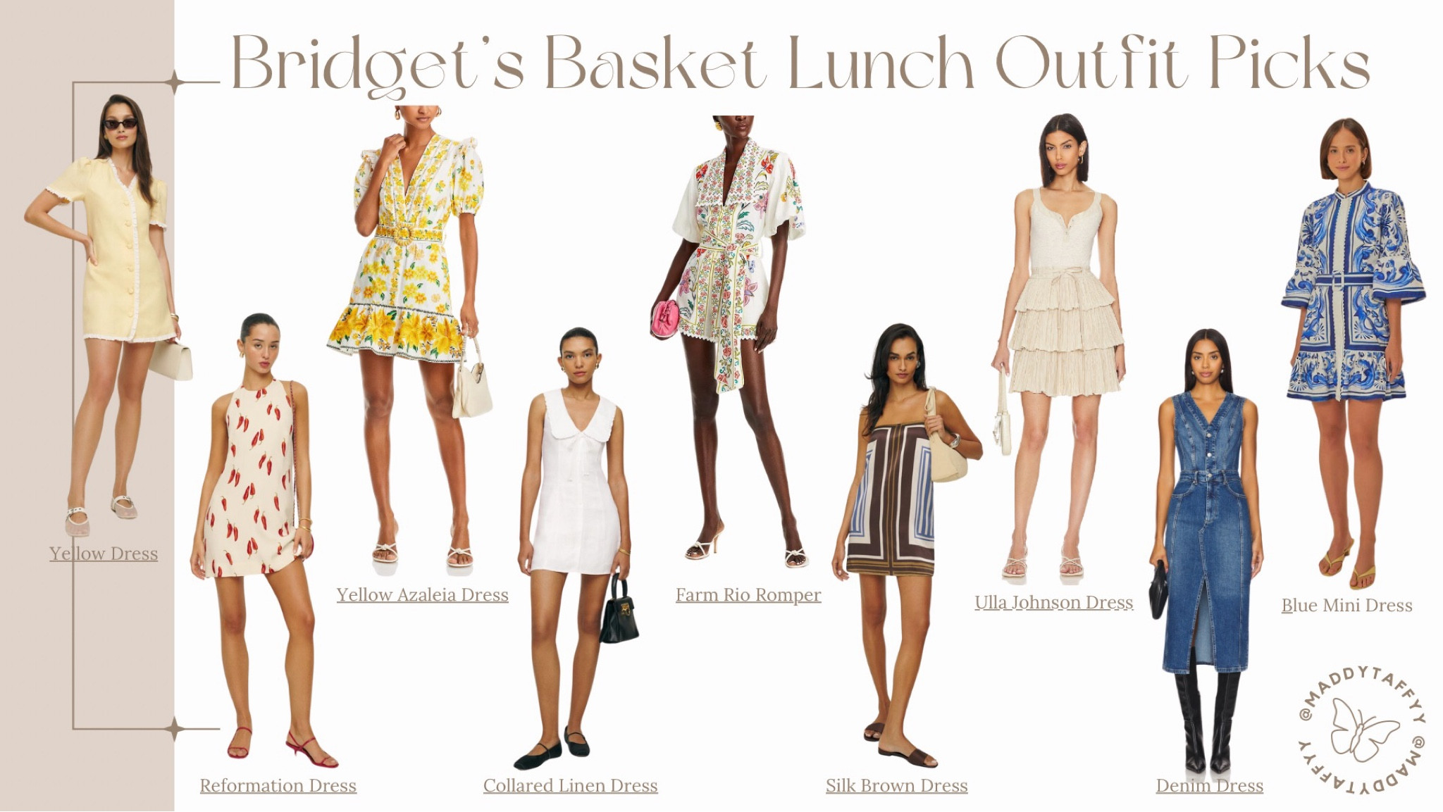 Lookbook bridal brunch ideas for bachelorette💛

#LTKTravel #LTKStyleTip #LTKWedding