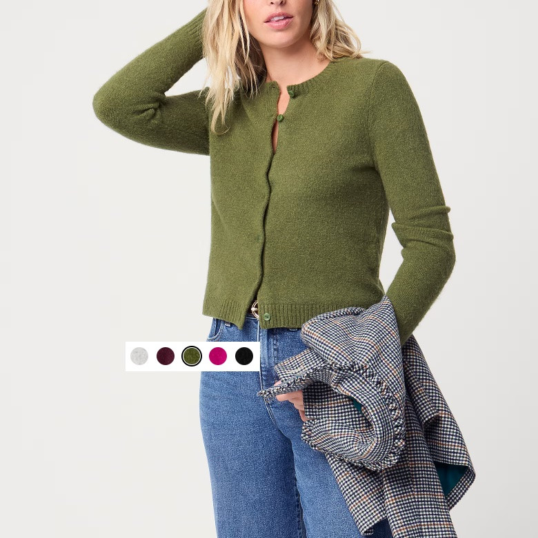 Olive green button up cardigan - comes in a bunch of great colors for fall!

#LTKSeasonal #LTKSaleAlert
