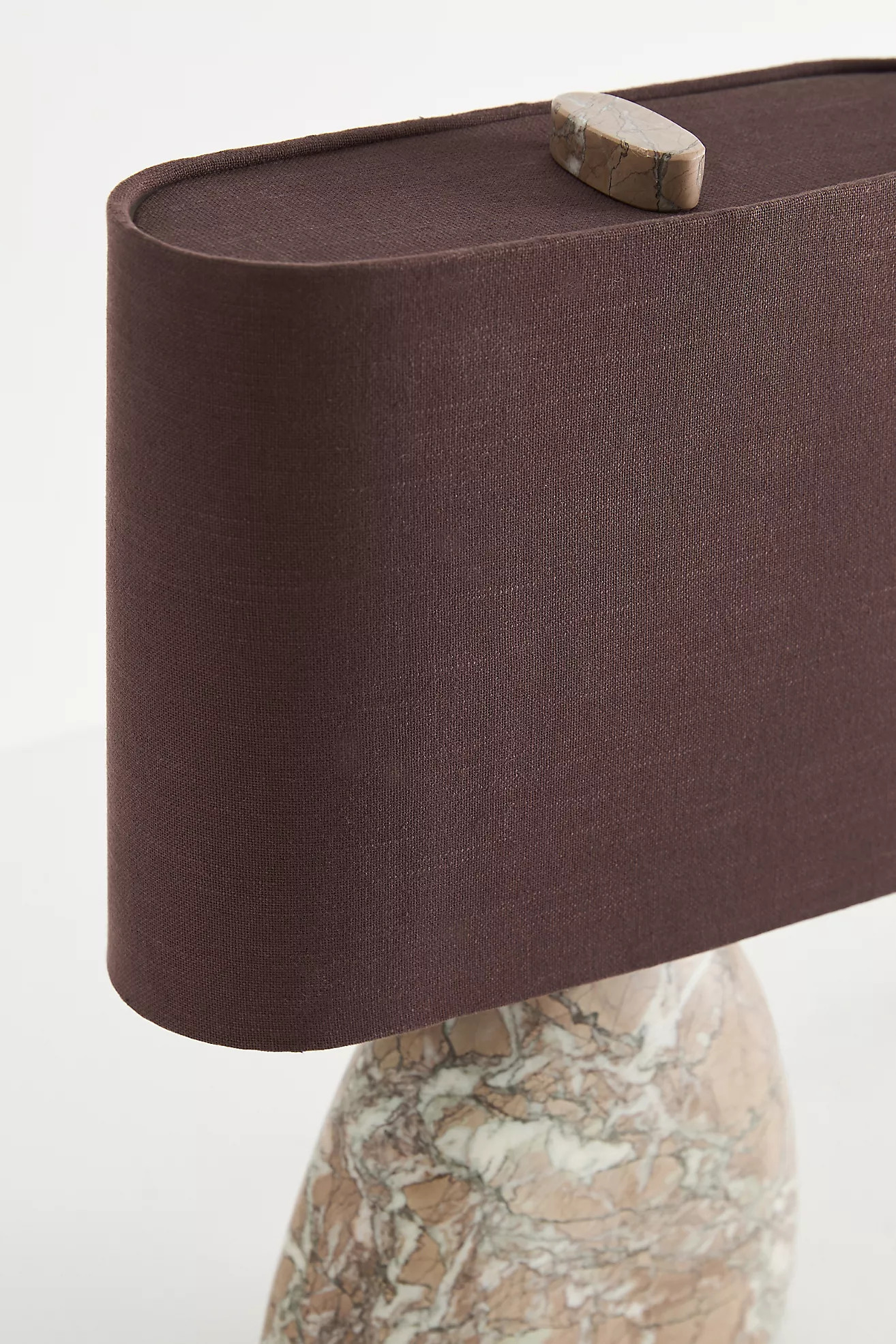 Palmer Marble Oval Table Lamp | Anthropologie (US)