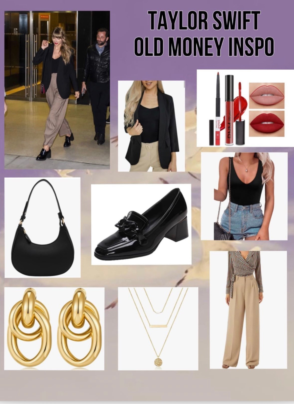 Old money inspo for office or more professional looks! Ft Taylor swift inspired looks! 🤍

Old money fashion inspo, classic luxury style, timeless elegance outfits, quiet luxury aesthetic, tailored blazers, neutral color palette, beige camel ivory tones, linen trousers, silk blouses, crisp white button downs, loafers and ballet flats, structured handbags, minimal gold jewelry, pearls and watches, polished hair and natural makeup, European summer style, country club chic, effortless sophistication, Ralph Lauren inspired outfits, Chanel tweed, vintage designer vibes, elevated basics, refined minimalist wardrobe, understated wealth aesthetic

#LTKgrwm #LTKootd #LTKU