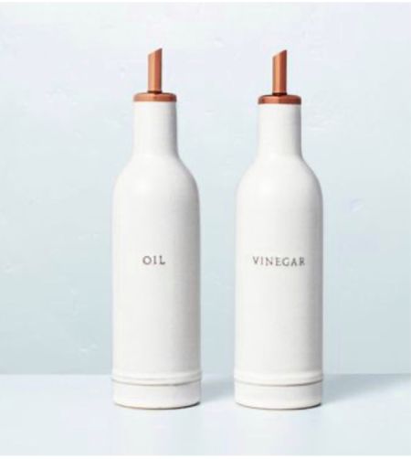 Cute oil and vinegar stonewear bottles, kitchen decor, Target style home decor 

#LTKhome #LTKunder50 #LTKfamily