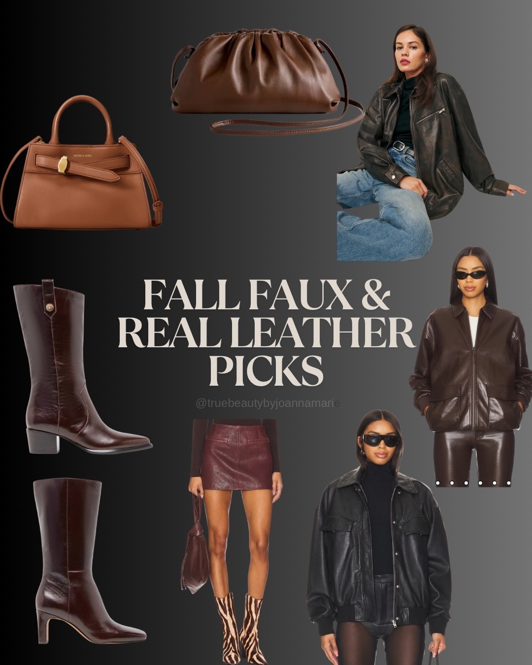 My obsession with leather lately...