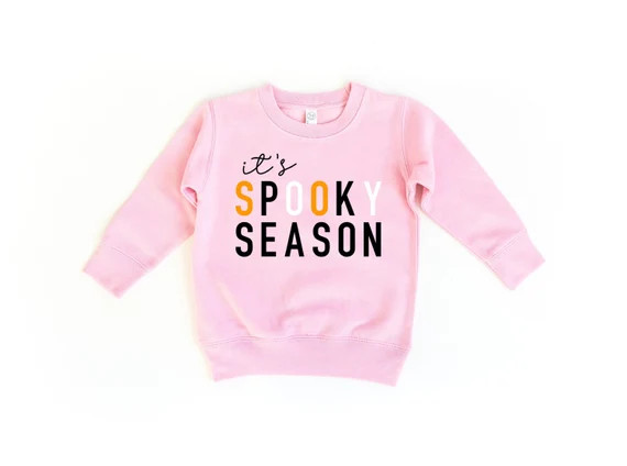Spooky Season Sweatshirt  Halloween Sweatshirt  Kids - Etsy | Etsy (US)