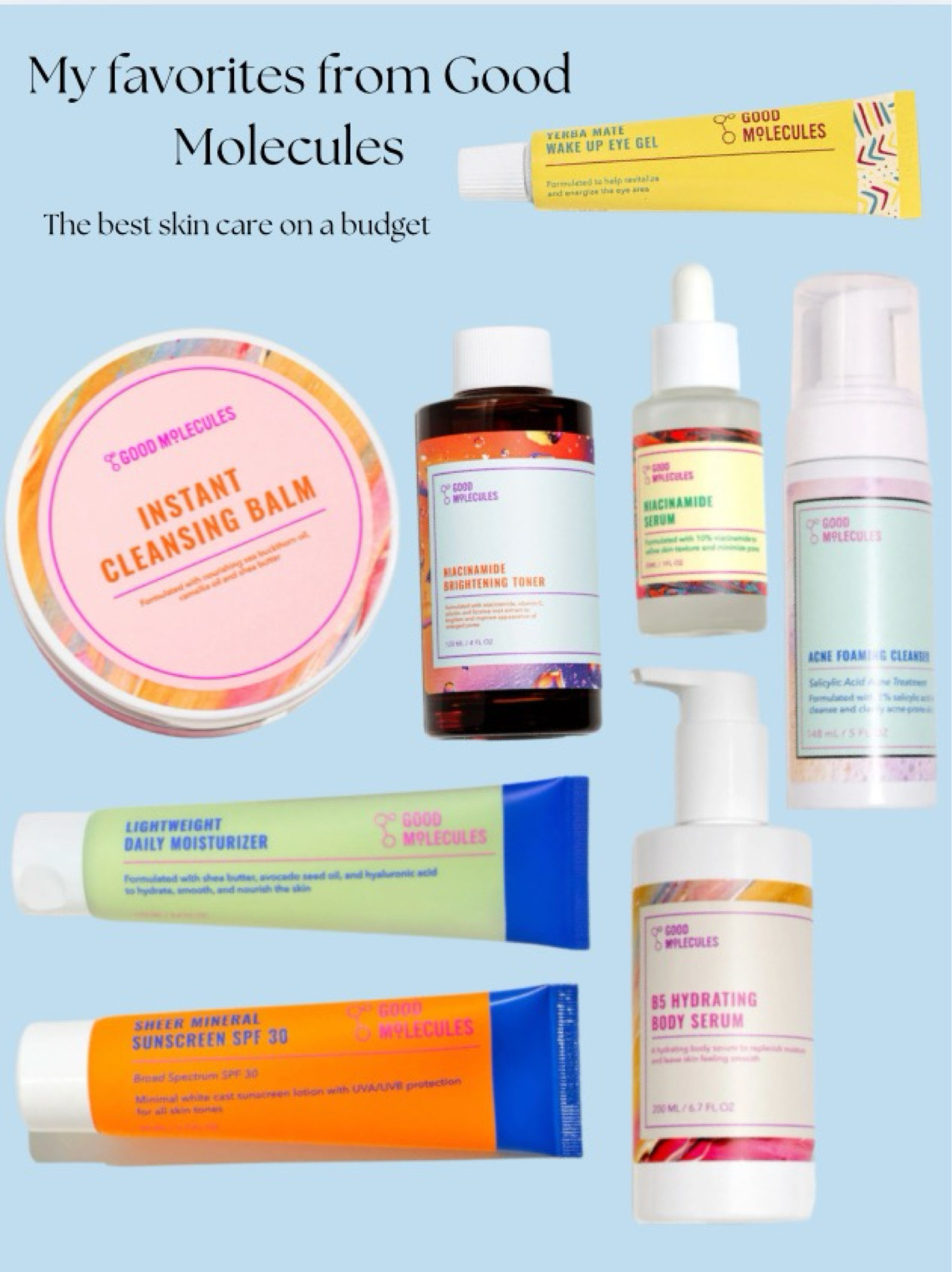 My favorite products from Good Molecules ✨🫧 the best skin care for the best price! #LTKskincare 

#LTKBeauty #LTKGiftGuide #LTKFindsUnder50