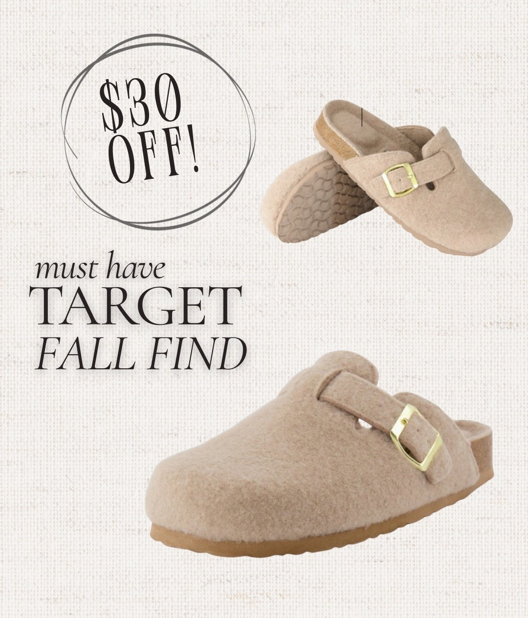 Size up 1/2 size to wear with socks 🥰 Quite literally the softest, coziest, fluffy wool clogs. Made with memory foam too, they’re literally perfect! Birkenstock knock offs but even better IMO.

Birks || Birkenstocks || Birkenstock dupes || clogs || memory foam || fall shoes

#LTKSeasonal #LTKShoeCrush #LTKFindsUnder50