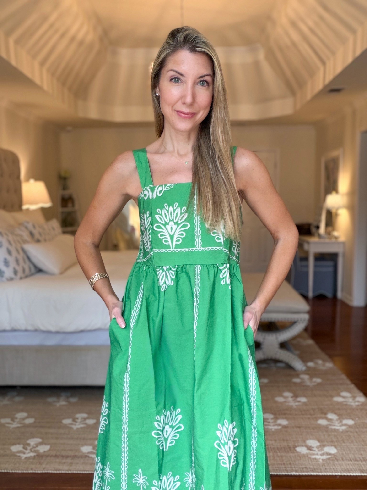 Strappy maxi dress - wearing the medium! 

#LTKSeasonal
