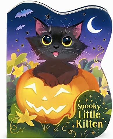 Spooky Little Kitten Halloween Cat-Shaped Board Book | Amazon (US)