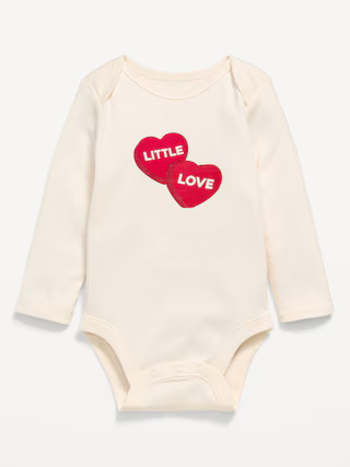 Long-Sleeve Unisex Graphic Bodysuit for Baby | Old Navy (US)