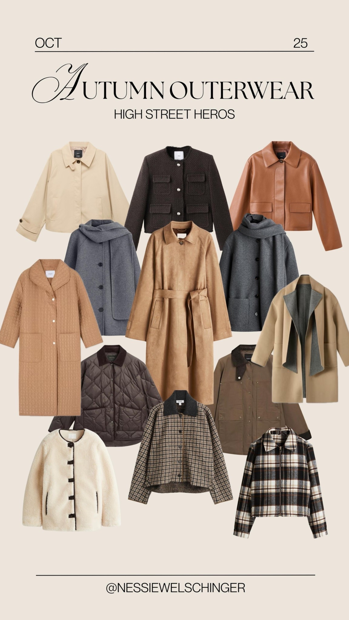 My favourite high street coats for this Autumn 🍂 

Use code NESSIEW15 for all LK Bennett shops, for 15% off!

Suede, trench coat, scarf jacket, leather jacket, Teddy jacket, shearling jacket, autumn jacket, outerwear
#LTKautumn #LTKwinter #LTKFashionMonth

#LTKFashionMonth #LTKwinter #LTKautumn