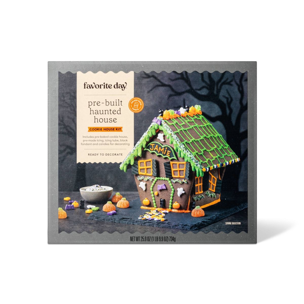 Halloween Pre-Built House Kit - 25.9oz - Favorite Day™ | Target