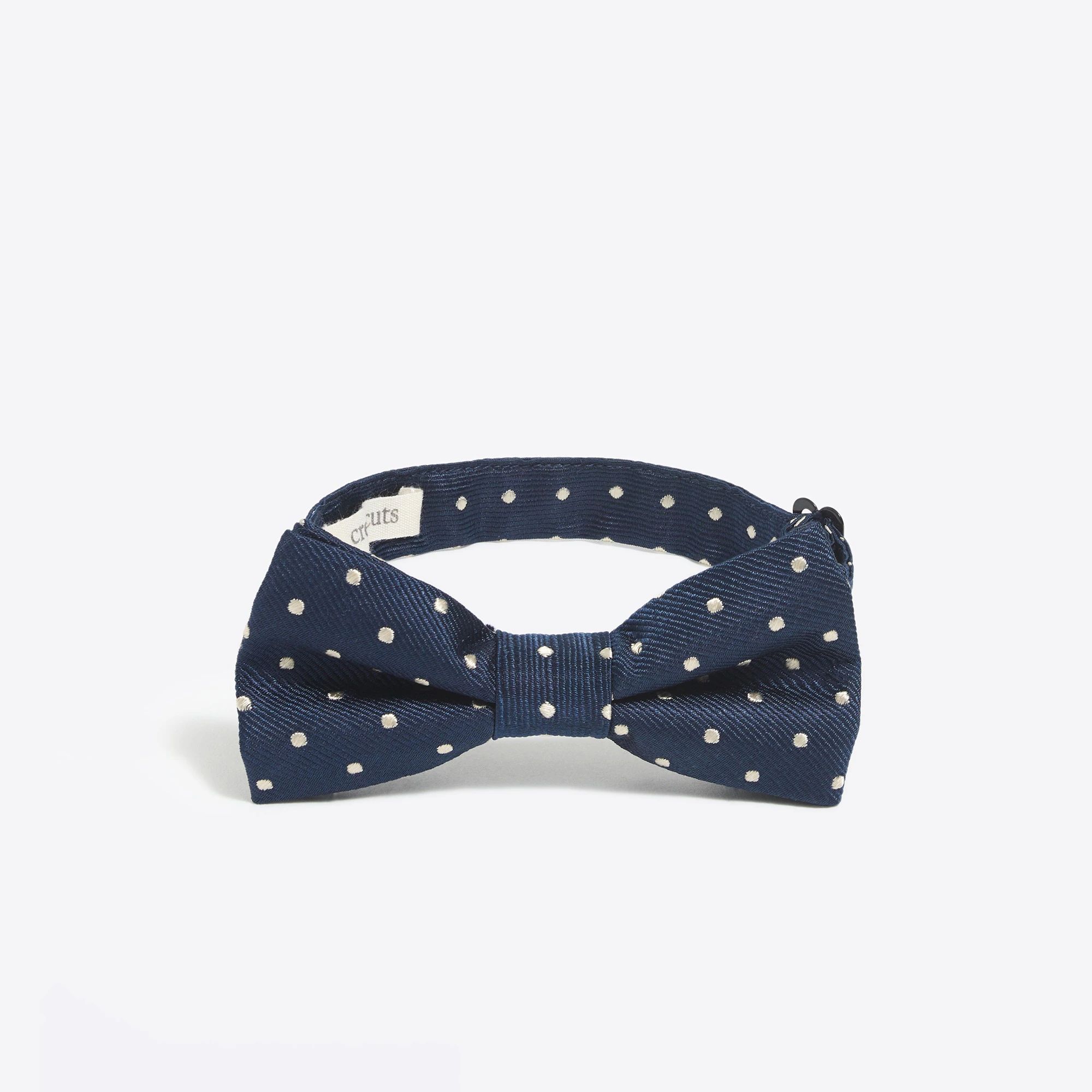 https://factory.jcrew.com/p/boys-clothing/accessories/ties_bow_ties/boys-patterned-silk-bow-tie/0465 | J.Crew Factory