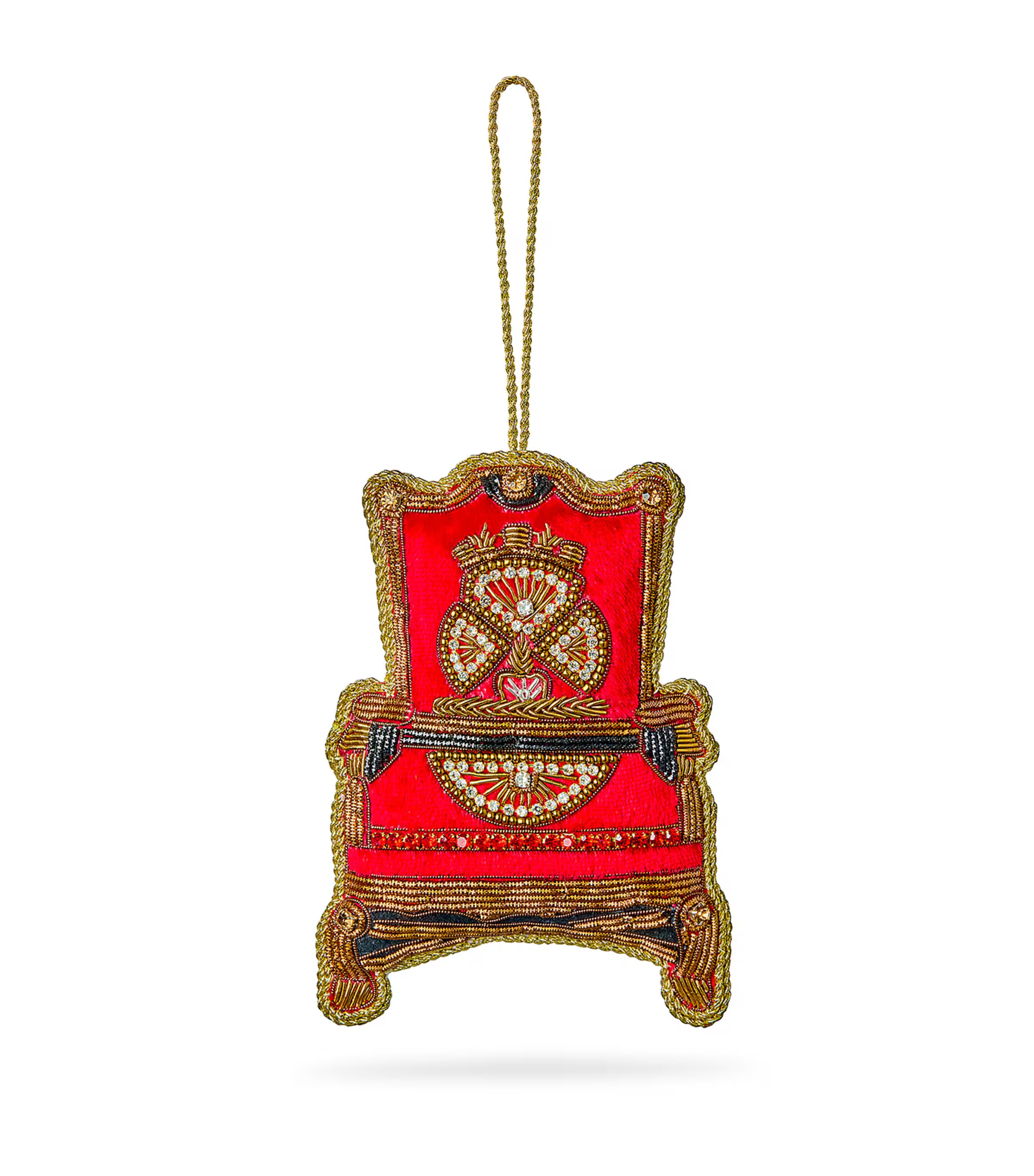 Multi Felt Queen Throne Tree Ornament | Harrods