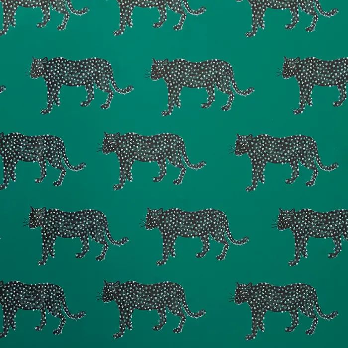 Panther Peel & Stick Wallpaper Green - Opalhouse™ | Target