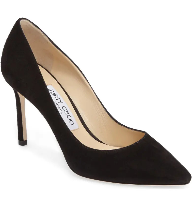 Romy 85 Suede Pump | Nordstrom