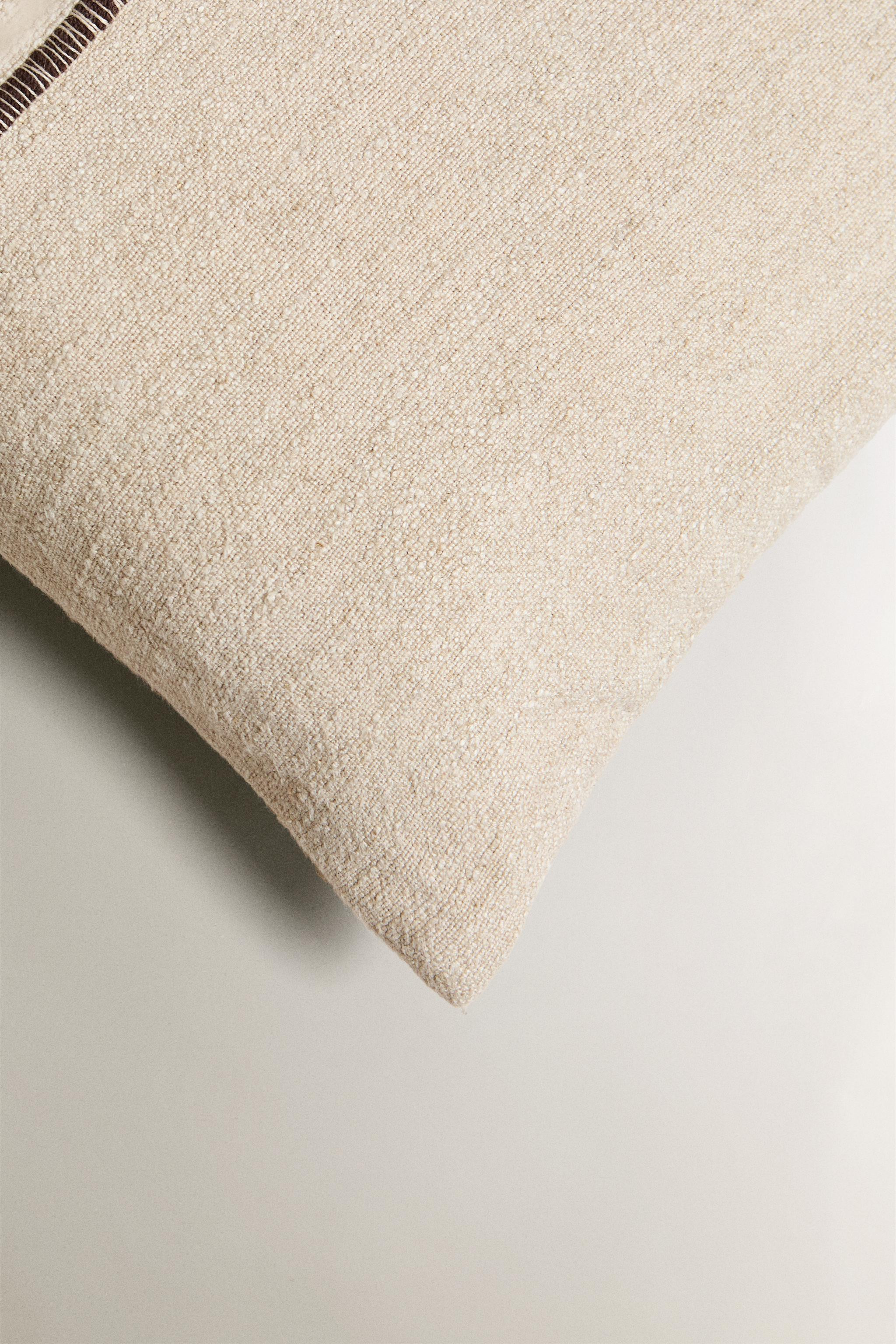 LINED THROW PILLOW COVER | Zara US
