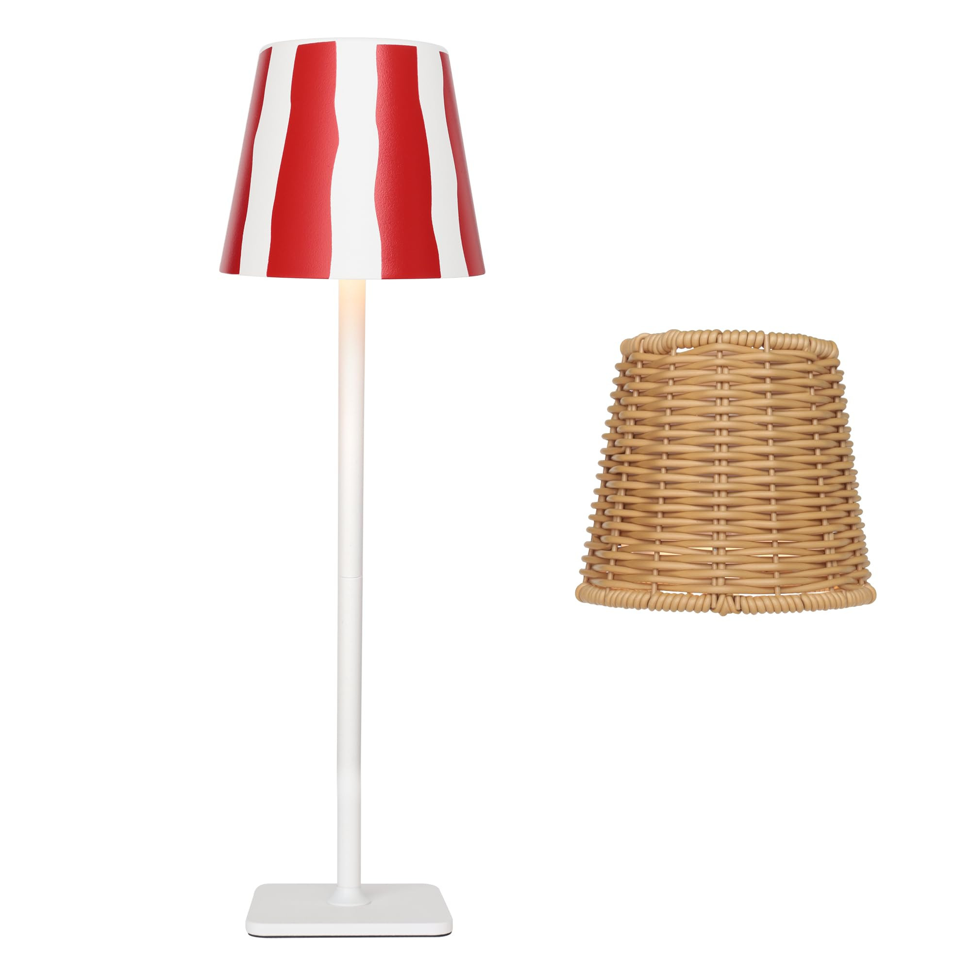 Mr. White Outdoor Waterproof Cordless Wireless Rechargeable Portable Top Touch Battery Operated P... | Amazon (US)