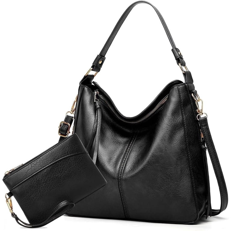 Gmdisc Hobo Bag for Women Crossbody Purse and Handbags Ladies Chic Shoulder Bags, Black | Walmart (US)