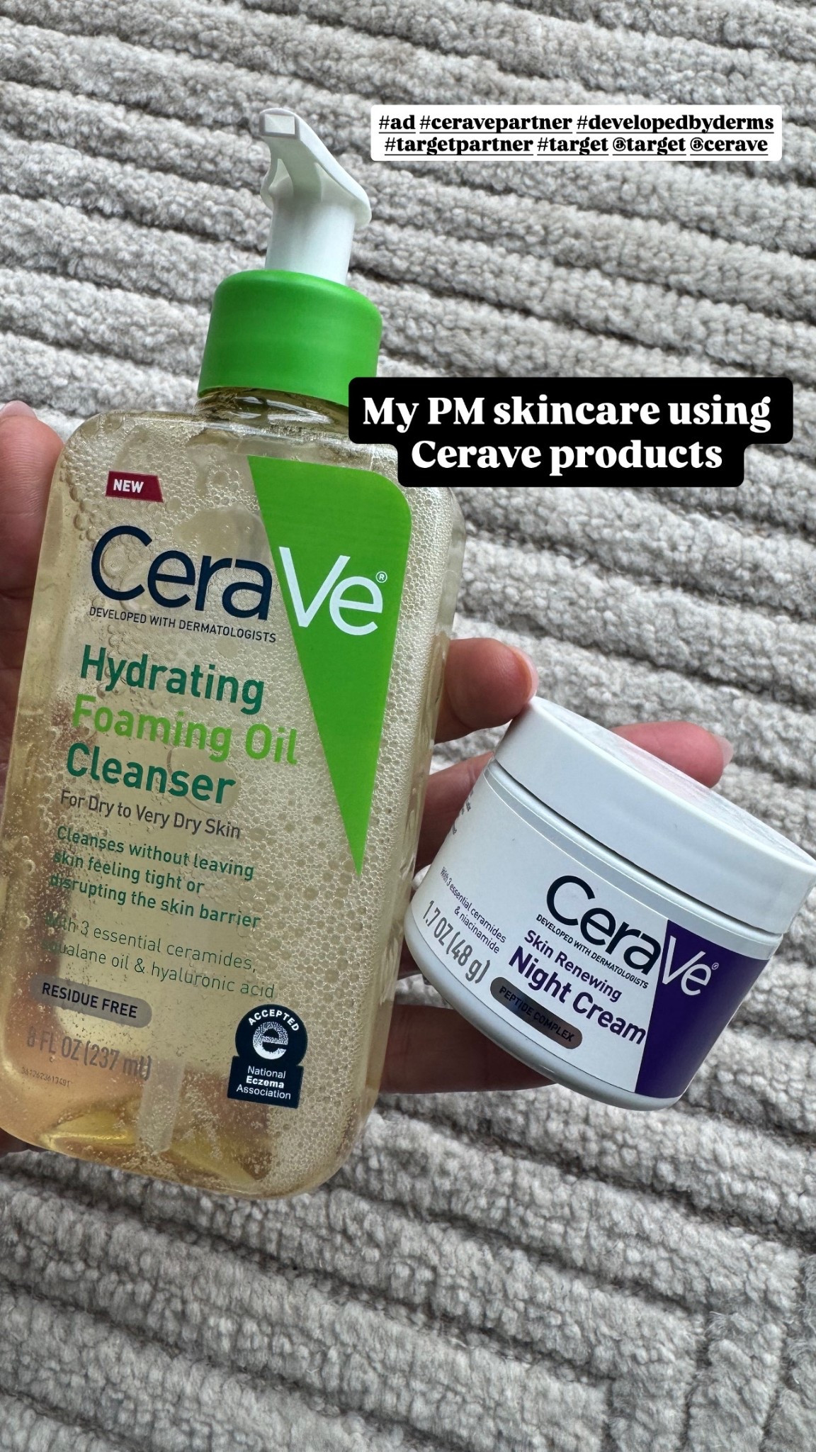 #ad Get unready with me after a long day…minimal products, fresh skin, zero fuss @cerave @target #ceravepartner #developedbyderms #targetpartner #target 

#LTKselfcare #LTKFindsUnder50 #LTKBeauty