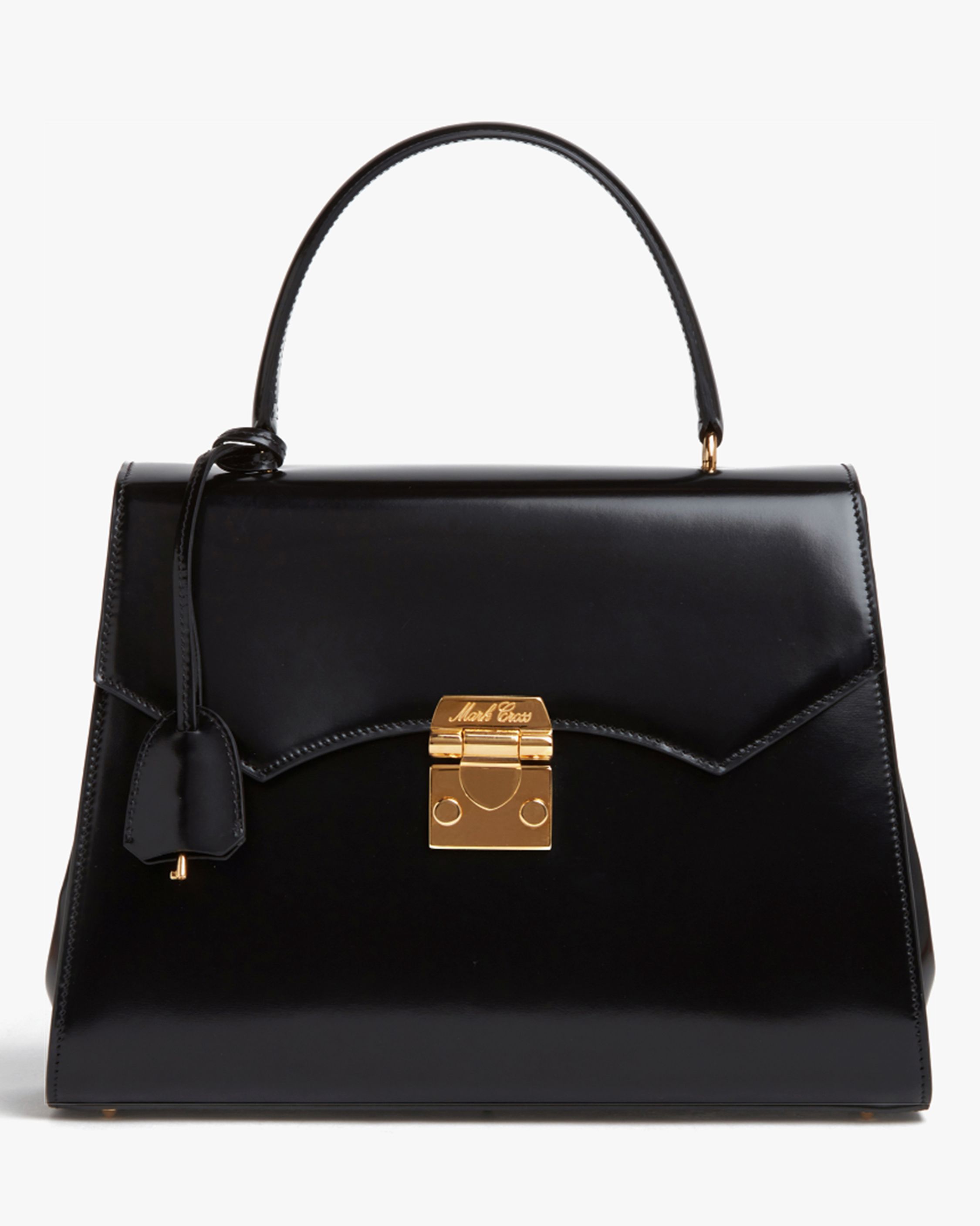 Madeline Lady Leather Top Handle Bag | Olivela