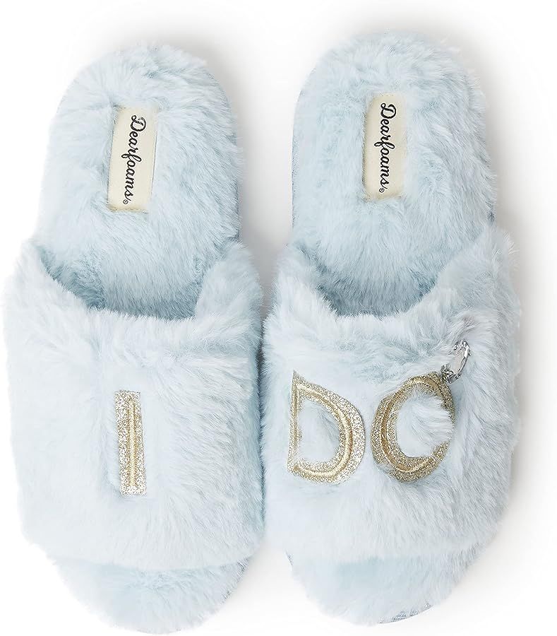 Dearfoams Women's Bride and Bridesmaid Gifts I Do Crew Slippers for Wedding and Bachelorette Part... | Amazon (US)