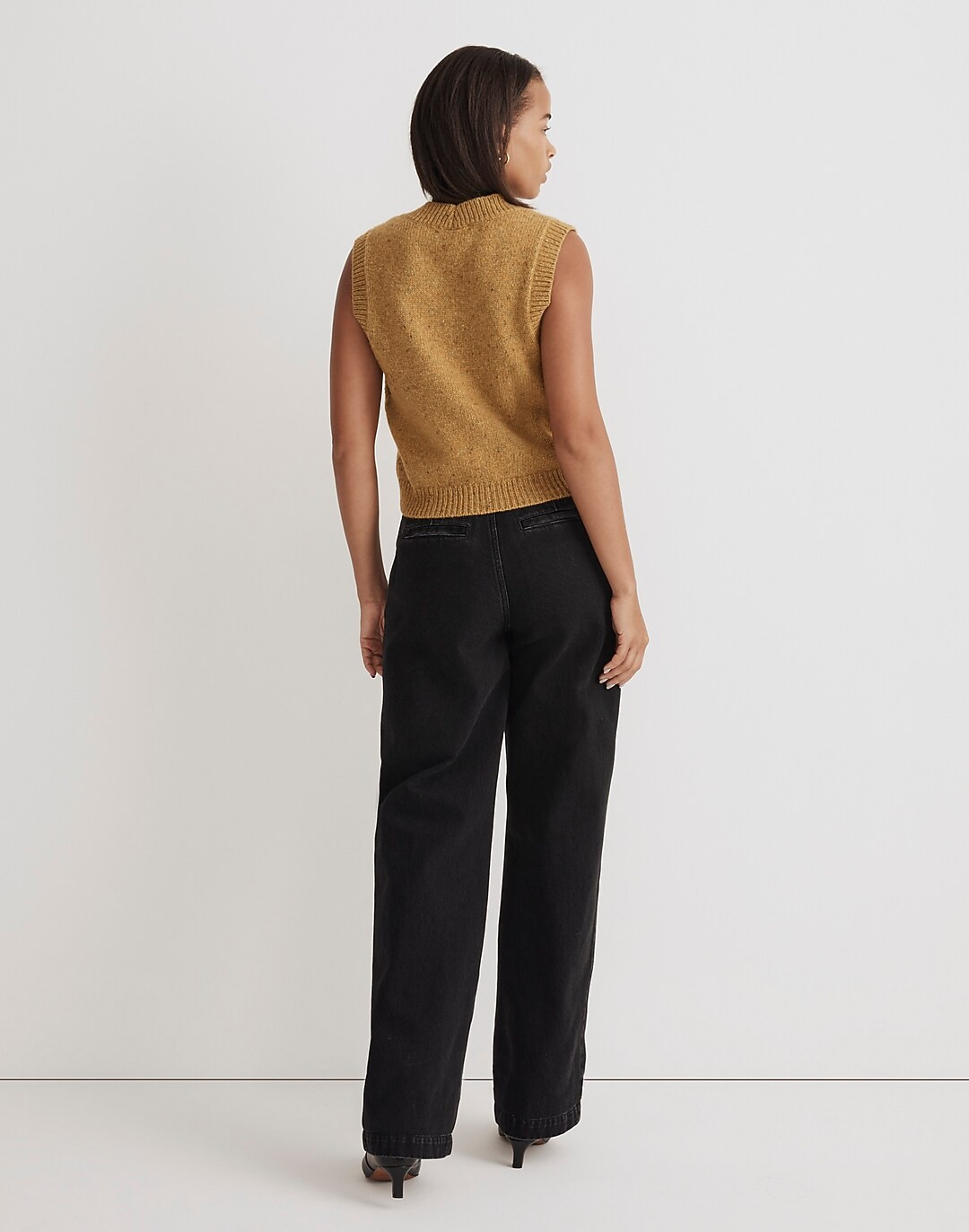 Donegal Button-Front Sweater Vest | Madewell