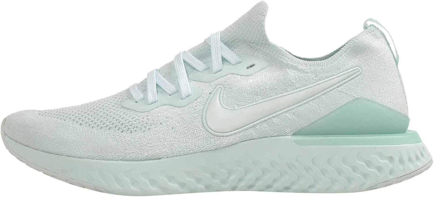 Nike Women's Epic React Flyknit Running Shoe, Teal Tint/Teal Tint-teal Tint, 6 | Amazon (US)