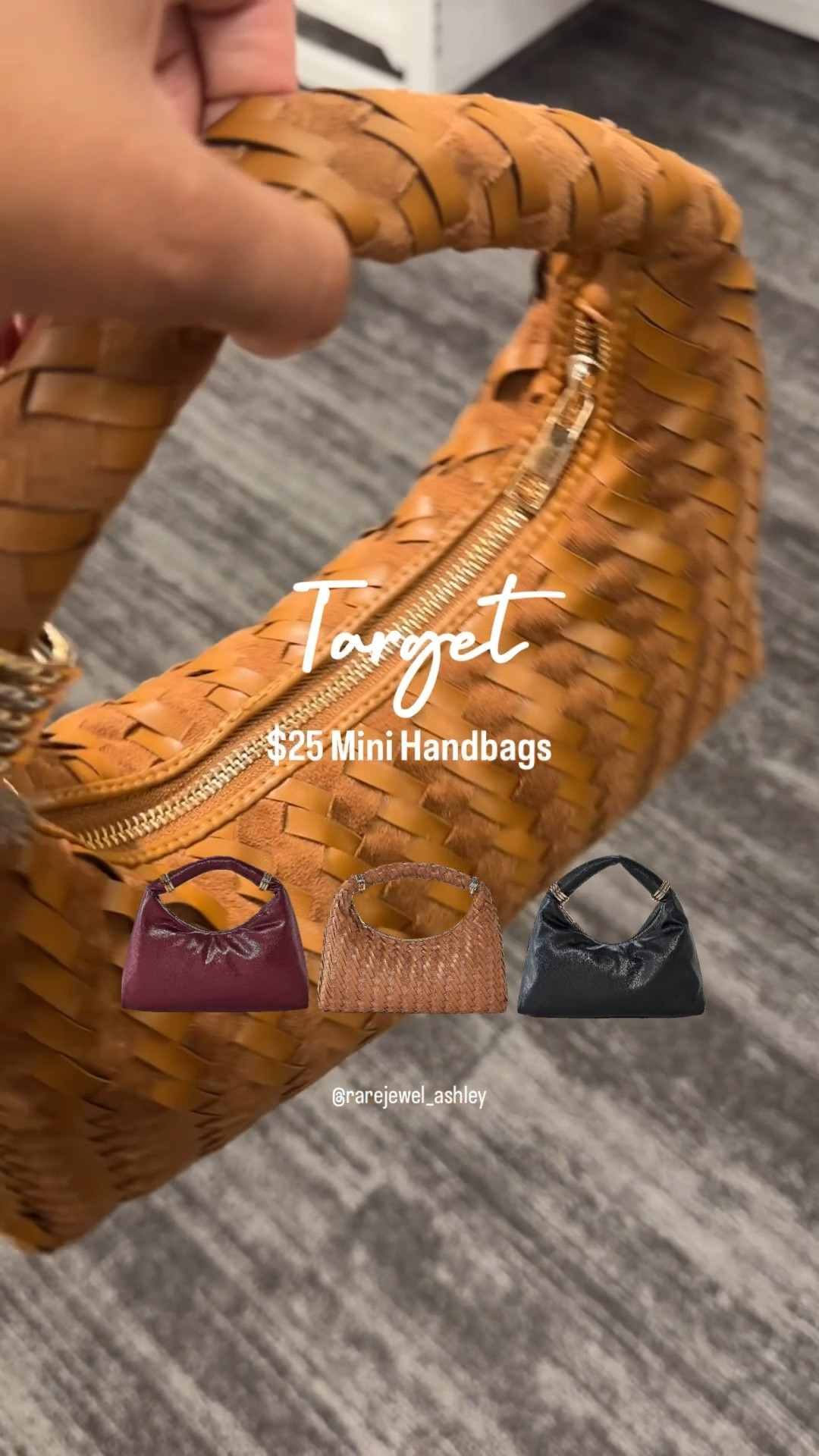 How cute are these mini woven and soft leather handbags? 

Which color is your favorite?

#handbags #bags #minihandbags #cute #gifting #giftideas #giftsforher #lotd #ootd #fall #winter #falloutfits #style #fashion #affordablefashion #accessories #trending

#LTKItBag #LTKStyleTip #LTKSaleAlert