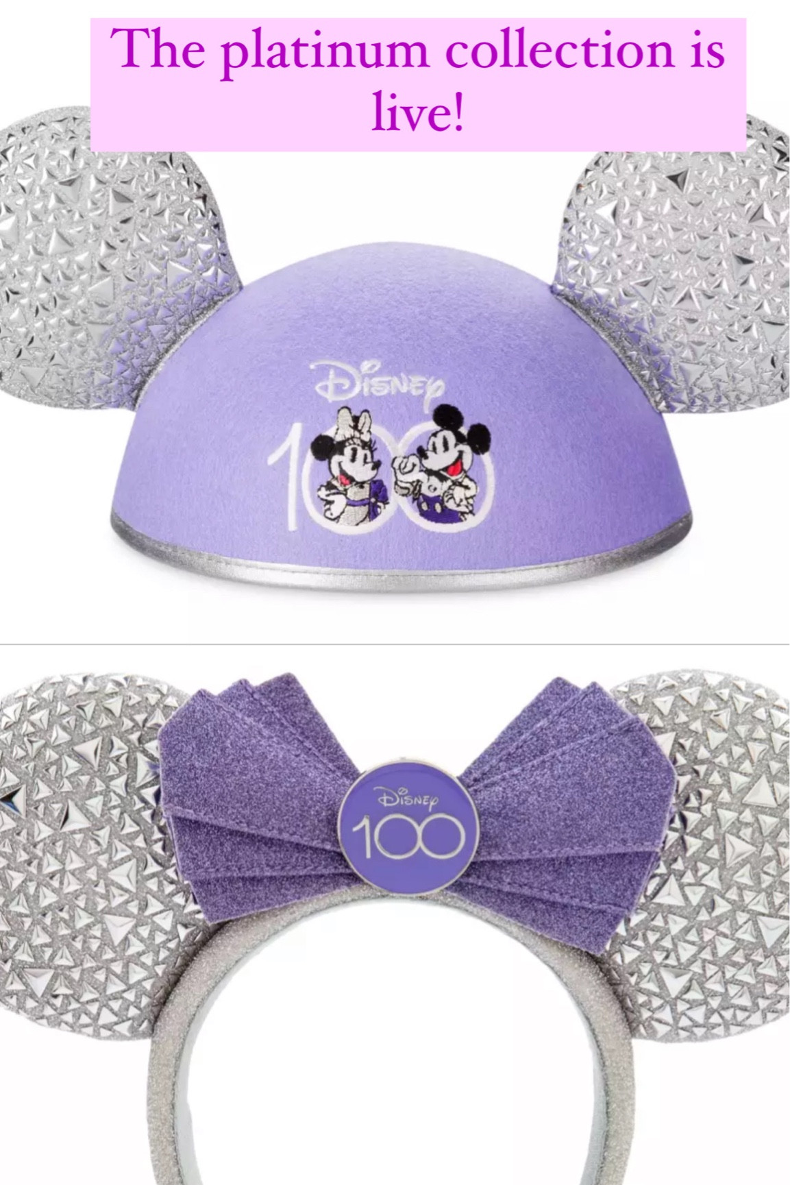 Disney’s platinum collection is live on Shop Disney! Don’t miss out! #shopdisney #mickeyears #platinumcollection #disney100 #disneyland100thanniversary 

#LTKsalealert #LTKunder50 #LTKFind