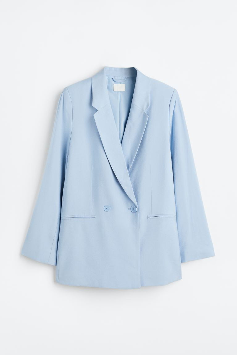 Double-breasted blazer | H&M (UK, MY, IN, SG, PH, TW, HK)