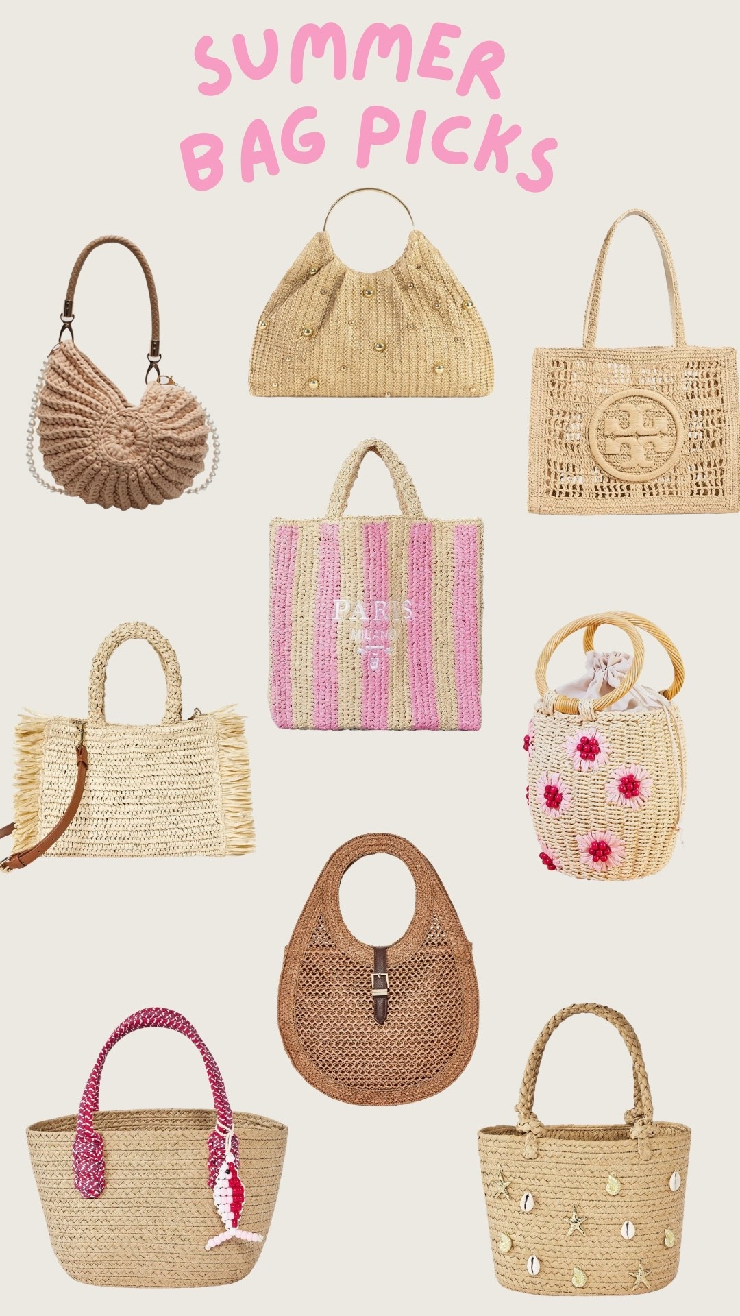 Summer handbags that are perfect for vacation!

#LTKgrwm #LTKSeasonal