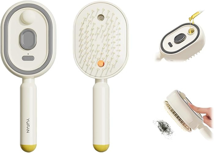 Multi-Functional Massage Spray Comb | 10ml Refillable Water Tank for Oils, Type-C Rechargeable | ... | Amazon (US)