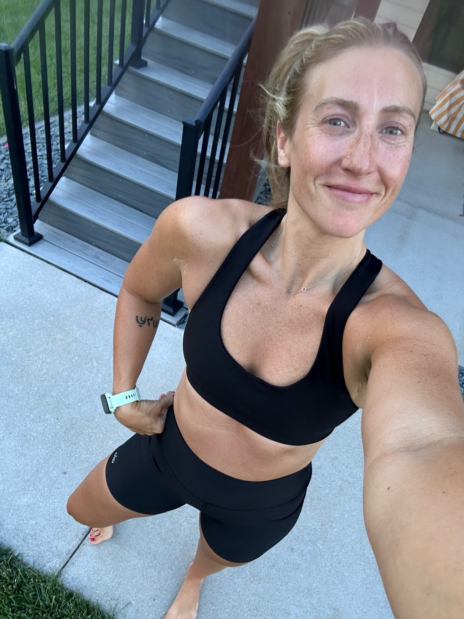 Full body workout + core in @Alo Yoga small bra and medium biker shorts

#LTKActive #LTKmorningroutine #LTKfitnessgoals