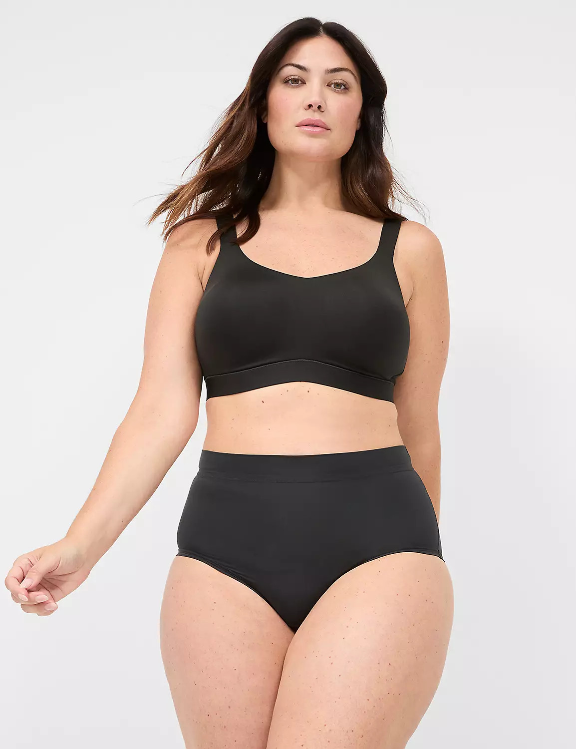 Comfort Bliss No-Wire Lightly Lined Scoop-Neck Bra | LaneBryant | Lane Bryant (US)