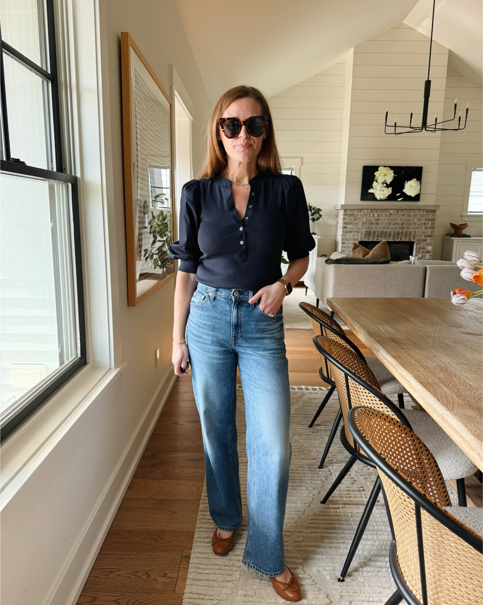 Top size XS
Jeans size 26 (I went up a size) in SHORT (I’m 5’4)


#LTKdayinmylife #LTKgrwm #LTKootd