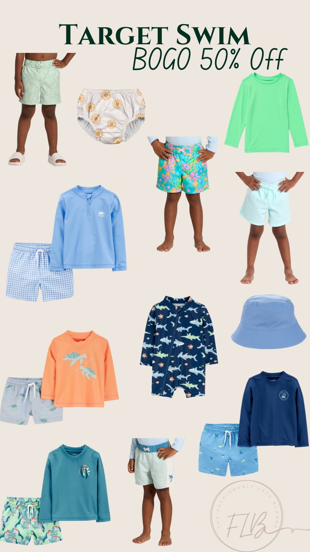Toddler and baby boy swimwear BOGO 50% off.


Toddler swim, swimsuits, sibling matching, baby swim, baby boy swim, toddler
Boy swim, summer 

#LTKSaleAlert #LTKBaby #LTKSeasonal