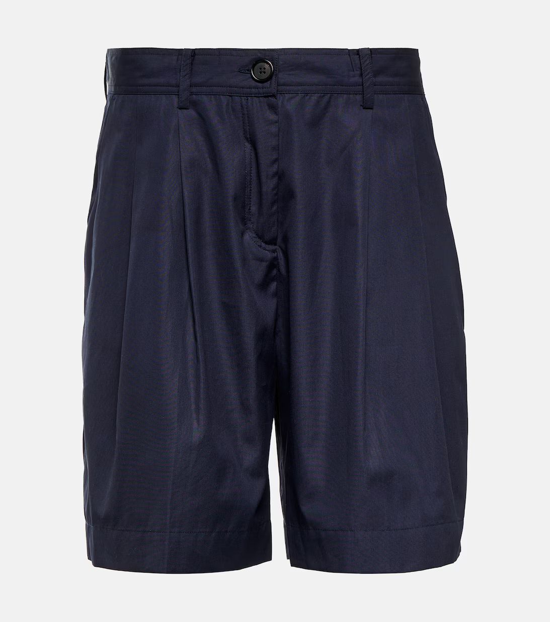 High-rise cotton Bermuda shorts | Mytheresa (US/CA)