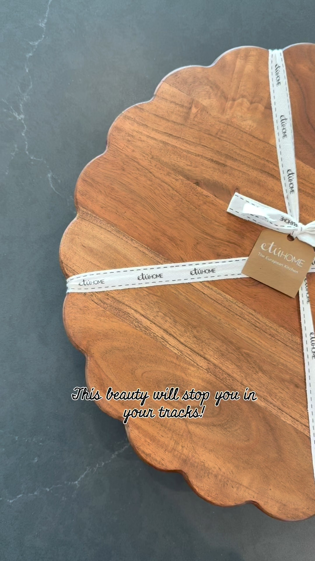 How can you pass up this ETU HOME large round gorgeous scallop trivet riser?  This high quality riser will be used in my kitchen for years to come! 

#LTKHome #LTKdayinmylife #LTKValentine