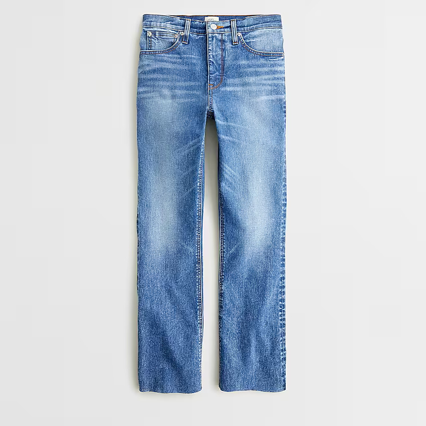 Tall 9" demi-boot crop jean in Cool Shadow wash | J. Crew US