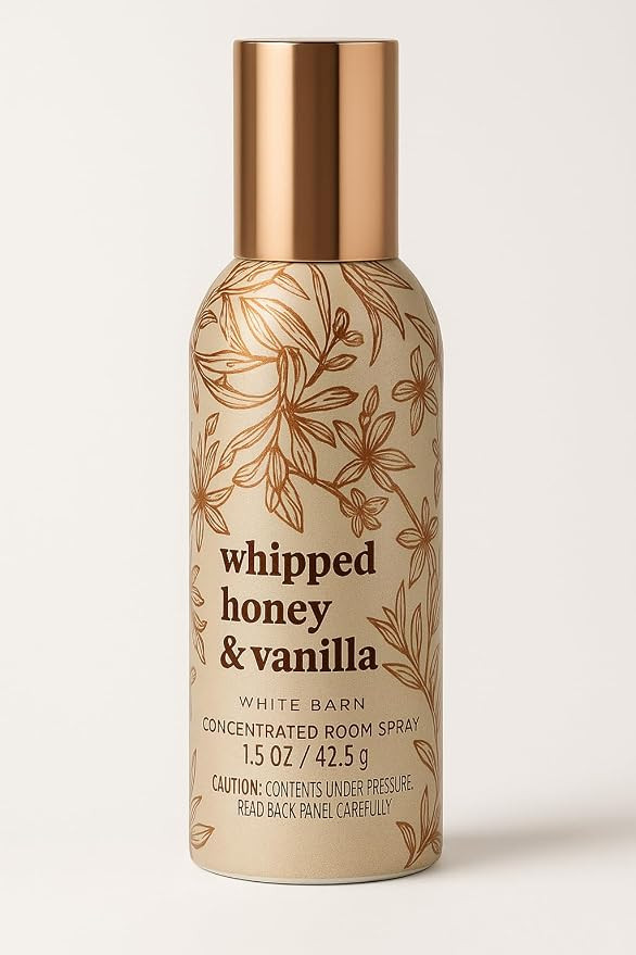 Bath & Body Works Whipped Honey & Vanilla Concentrated Room Spray 1.5 oz / 42.5 g – Rich Honey ... | Amazon (US)
