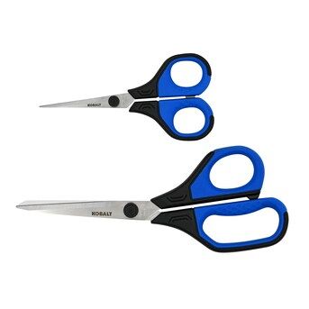 Kobalt Stainless Steel 2 Pc Non-slip Scissors | Lowe's