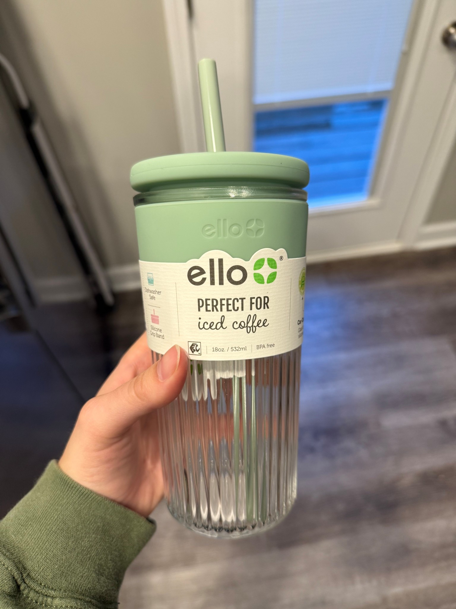 Picked up this cute little glass tumbler for my iced coffees!

Glass tumbler, iced coffee, coffee at home, coffee cup 

 #LTKHome