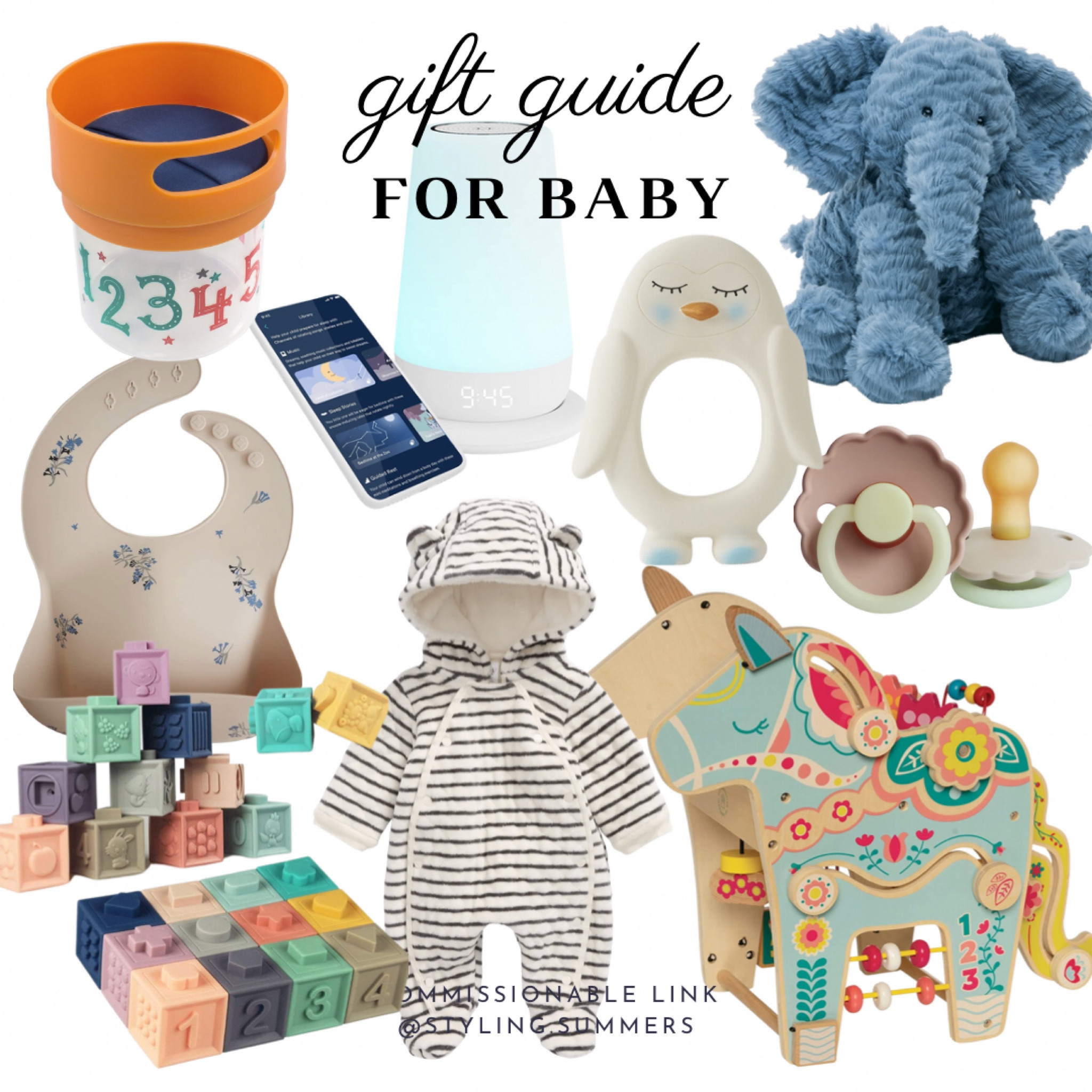 The baby gift guide is here! I tried to choose a few tried and true items plus some newer, trendier things that are new to me since having my last almost 4 years ago. These were so fun to pick out! Let me know if I can help you with any specific gift shopping this holiday season! 

#giftguide #giftsforbaby #babygifts #newbabygift #babytoys #babyclothes #christmasbaby 

#LTKSeasonal #LTKbump #LTKbaby