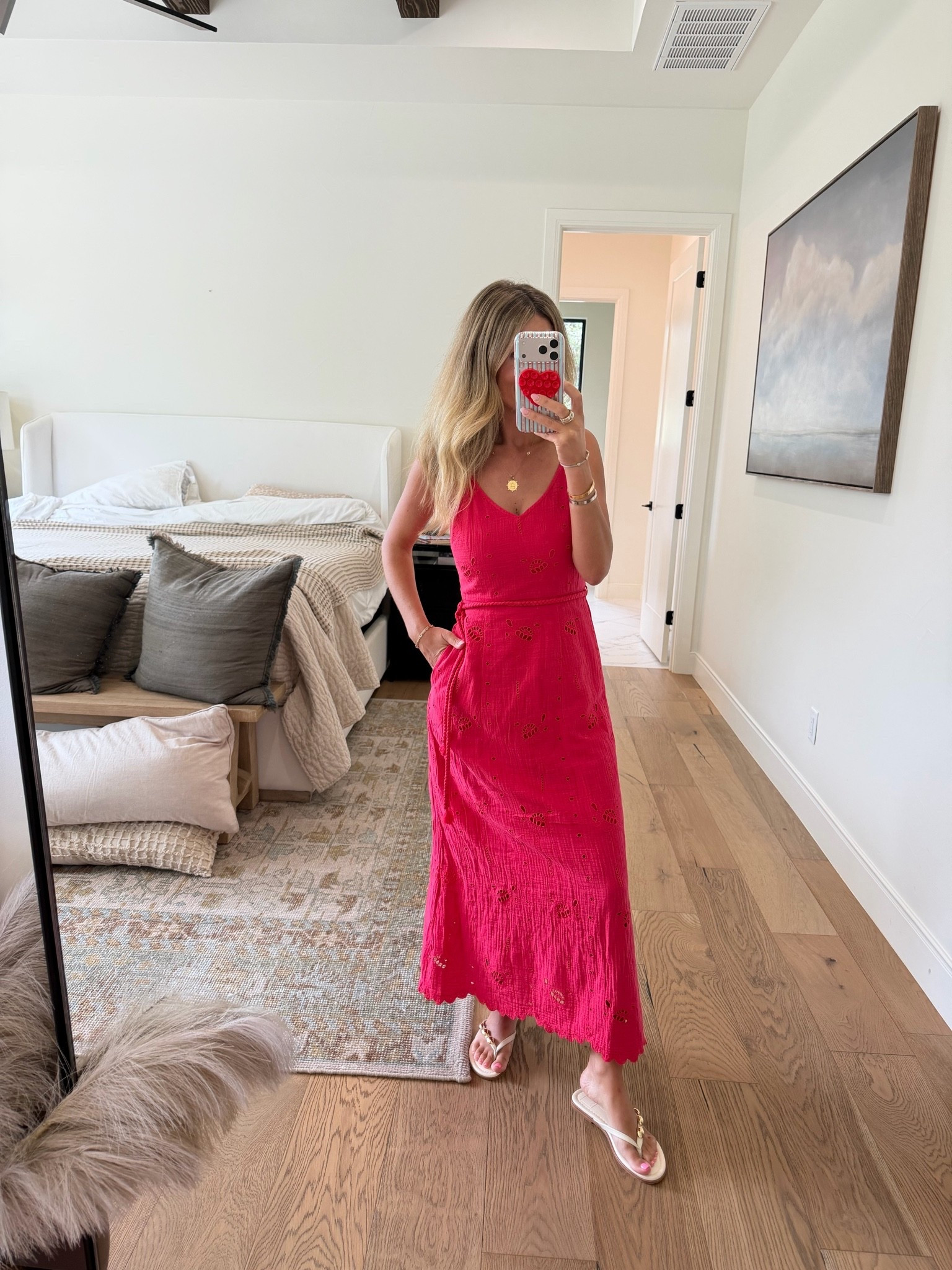 Happy Fourth of July! Wearing this easy long red gauzy lightweight, maxi dress! Also linking the best strapless bra for stuff like this!

#LTKSaleAlert #LTKOver40 #LTKdayinmylife