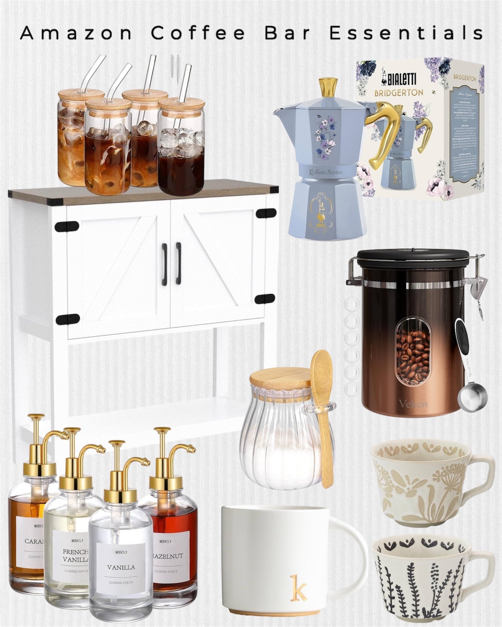 Amazon coffee bar essentials.

#LTKSeasonal #LTKHome #LTKSaleAlert