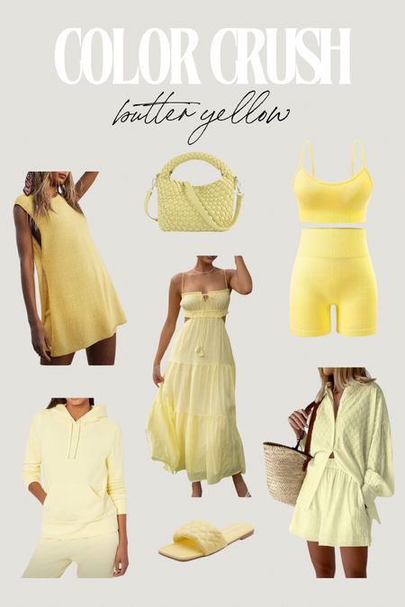 Very into yellow for spring/summer! 