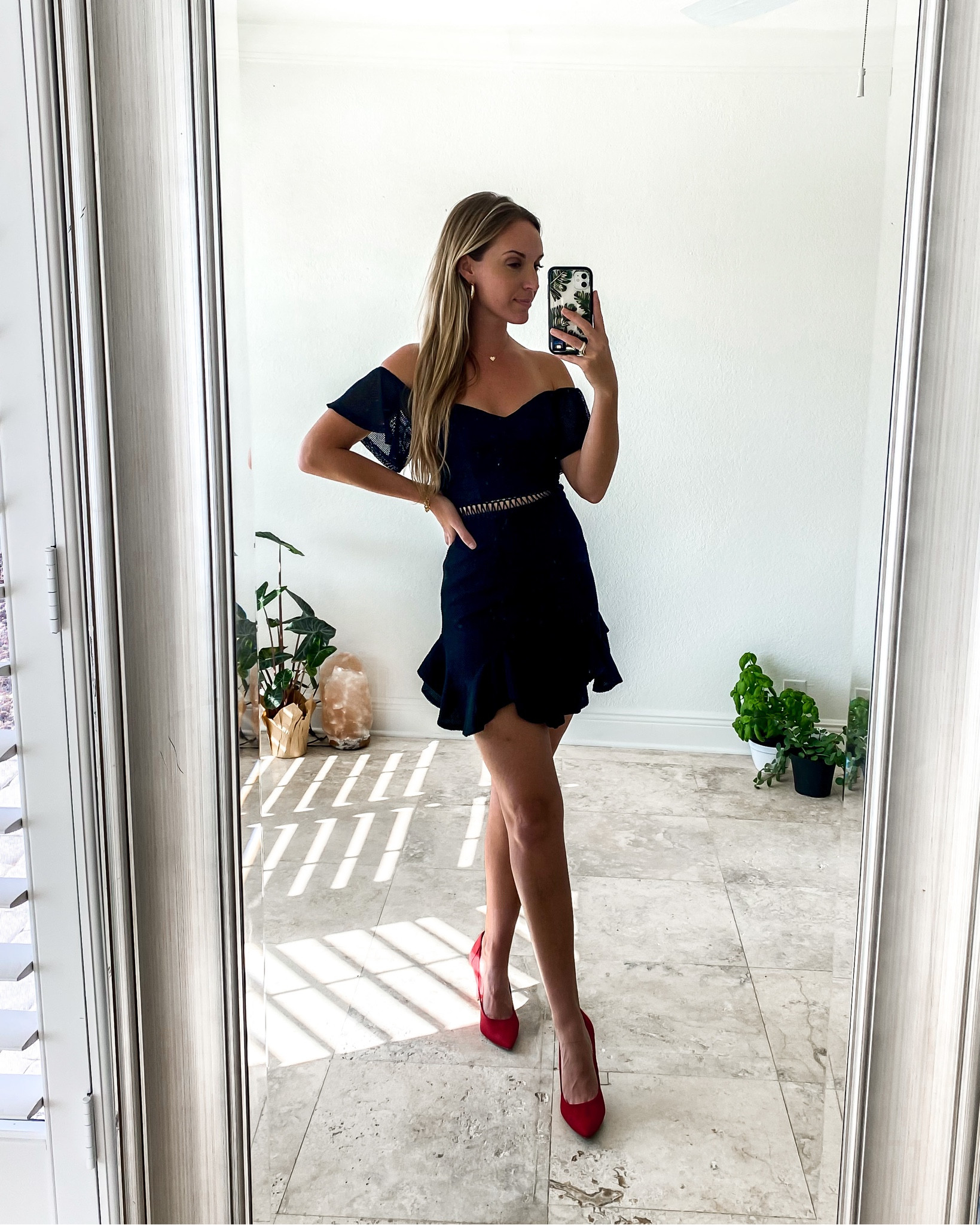 Valentine’s Day black dress with red shoes 👠 🖤 so comfy and Flattering! Thank you for being here! 😊 #LTKFIND #competition 

#LTKFind #LTKSeasonal #LTKunder100