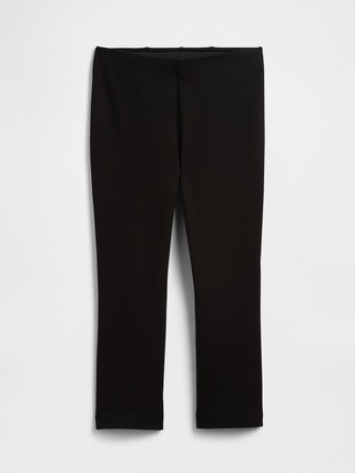 High Rise Crop Pull-On Ponte Pants | Gap Factory