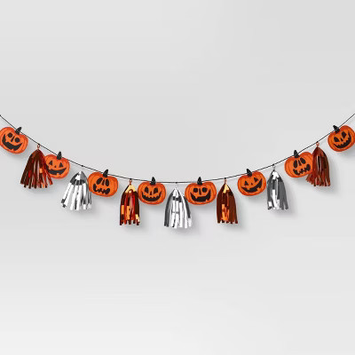 6" Jacks with Tinsel Party Banner - Hyde and EEK! Boutique™ | Target