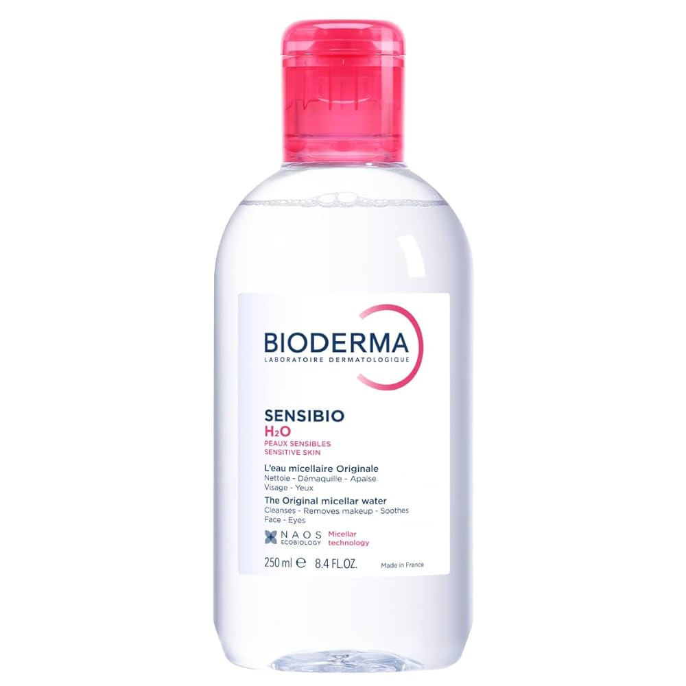 Bioderma - Sensibio - H2O Micellar Water - Makeup Remover Cleanser - Face Cleanser for Sensitive ... | Amazon (US)